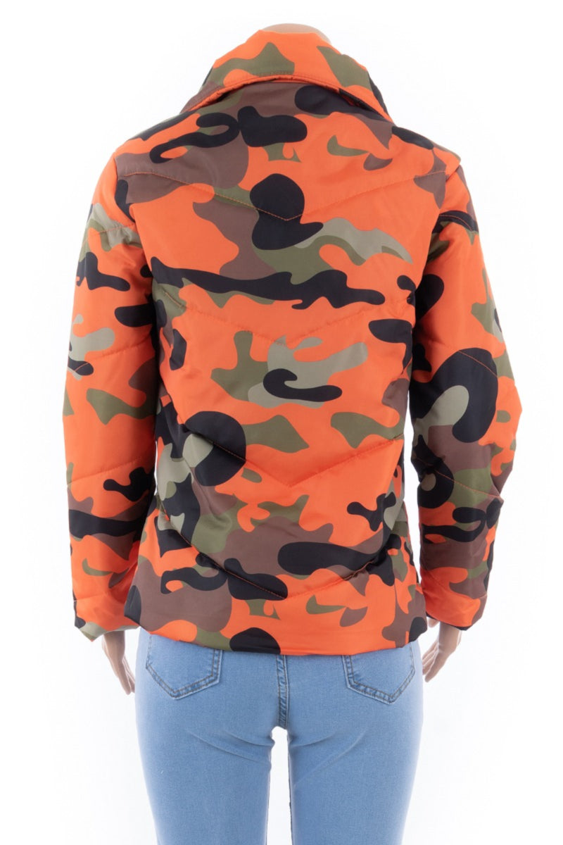 Orange Camo Jacket