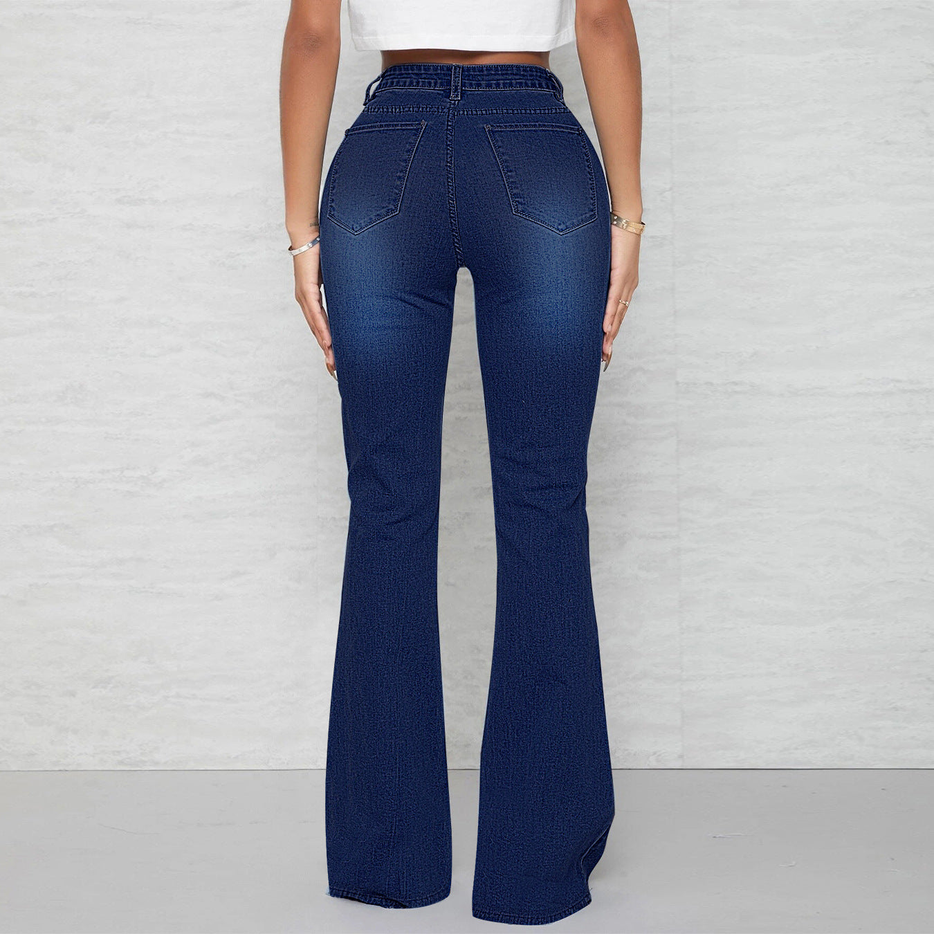 Bell Bottom High Waist Denim Jeans
