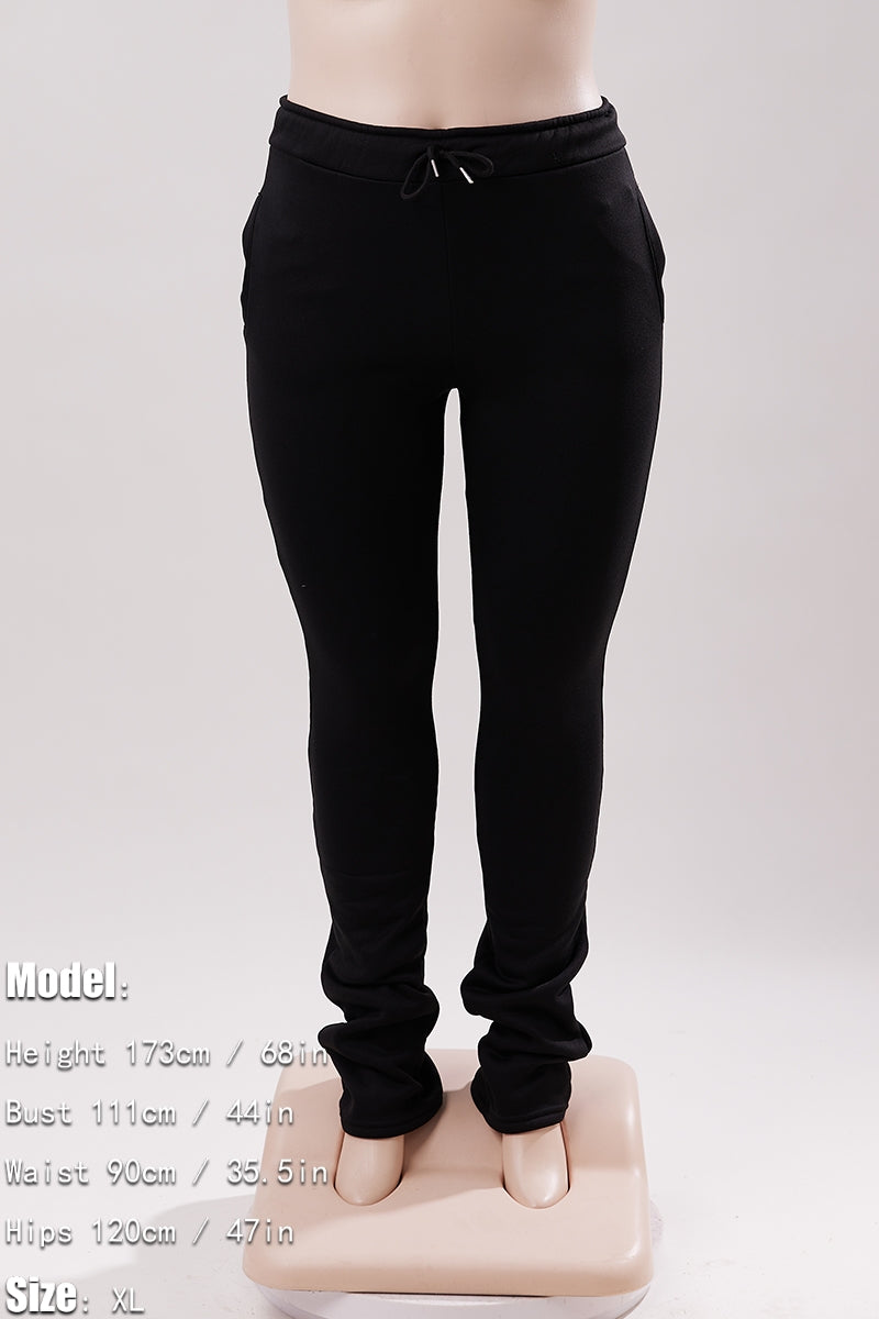 Pleated Bottom Sweatpants