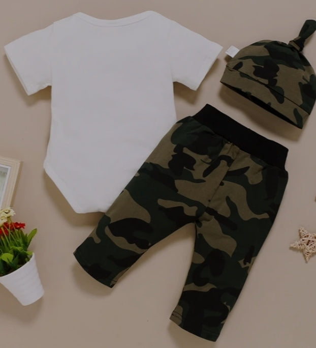 Bowtie & Camo 3pc Set