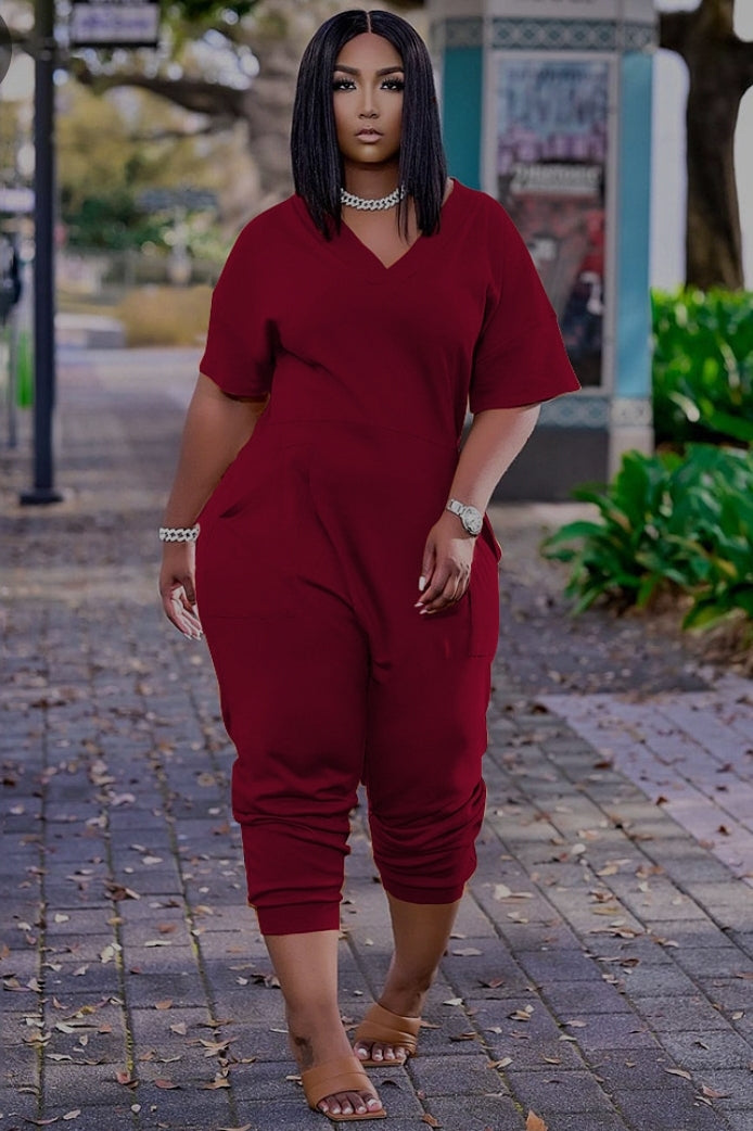 Loose Fitting Jumpsuit