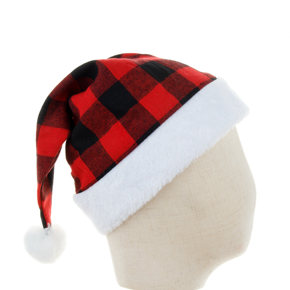 Christmas Plaid Hat