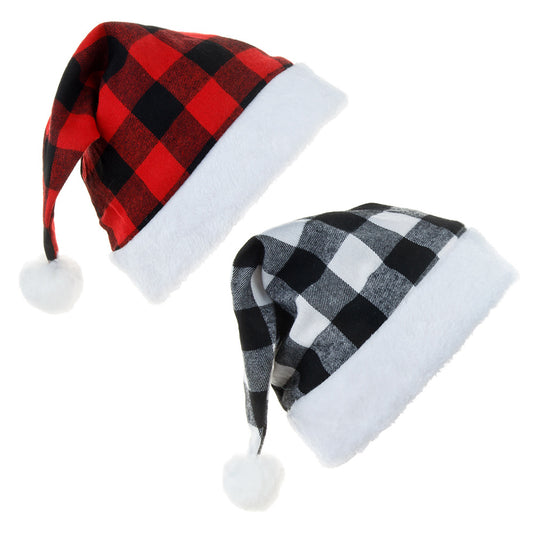 Christmas Plaid Hat