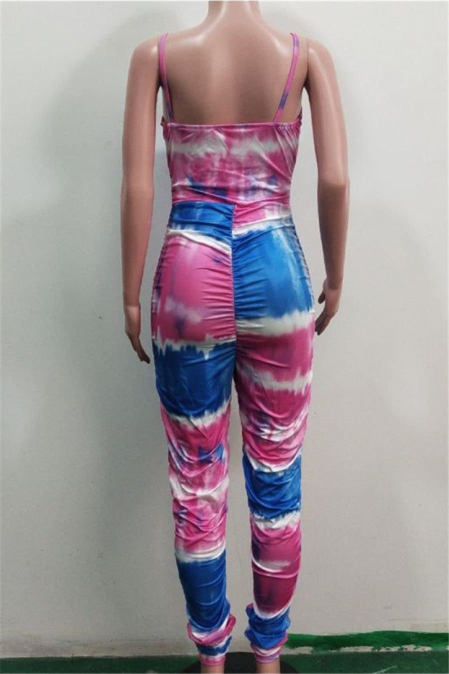 Pink Tye Dye Jumpsuit