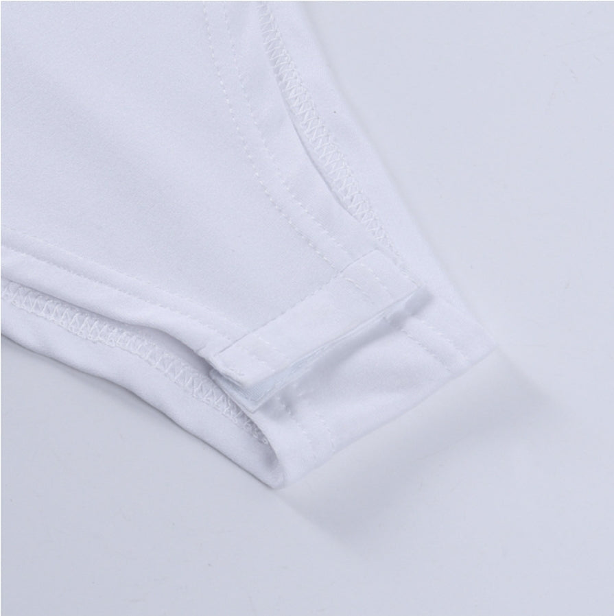 Long Sleeved Collar Bodysuit