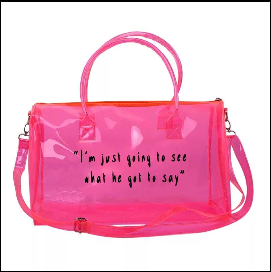 Hot Girl Duffle Bag