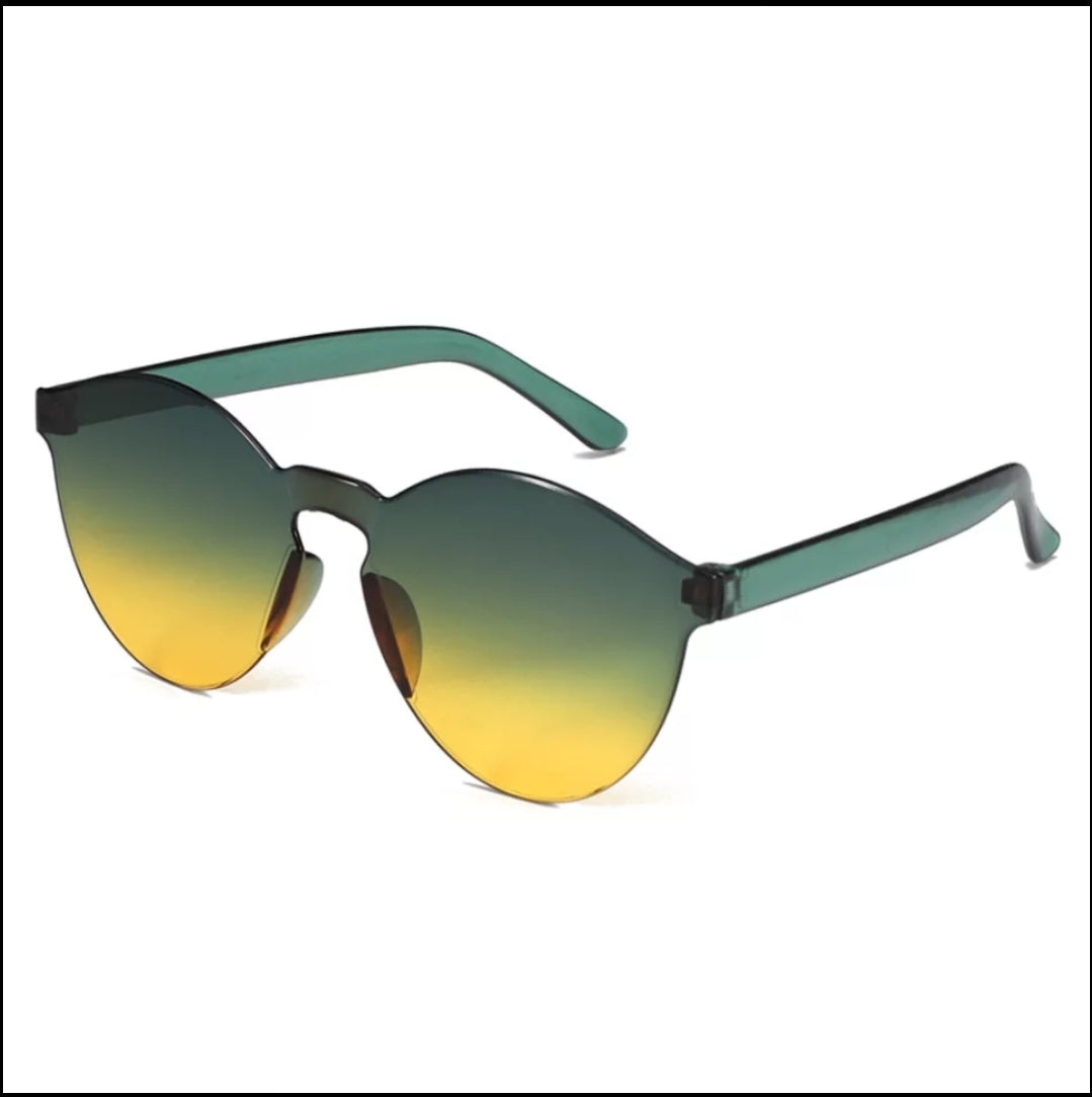 Flat Round Sunglasses