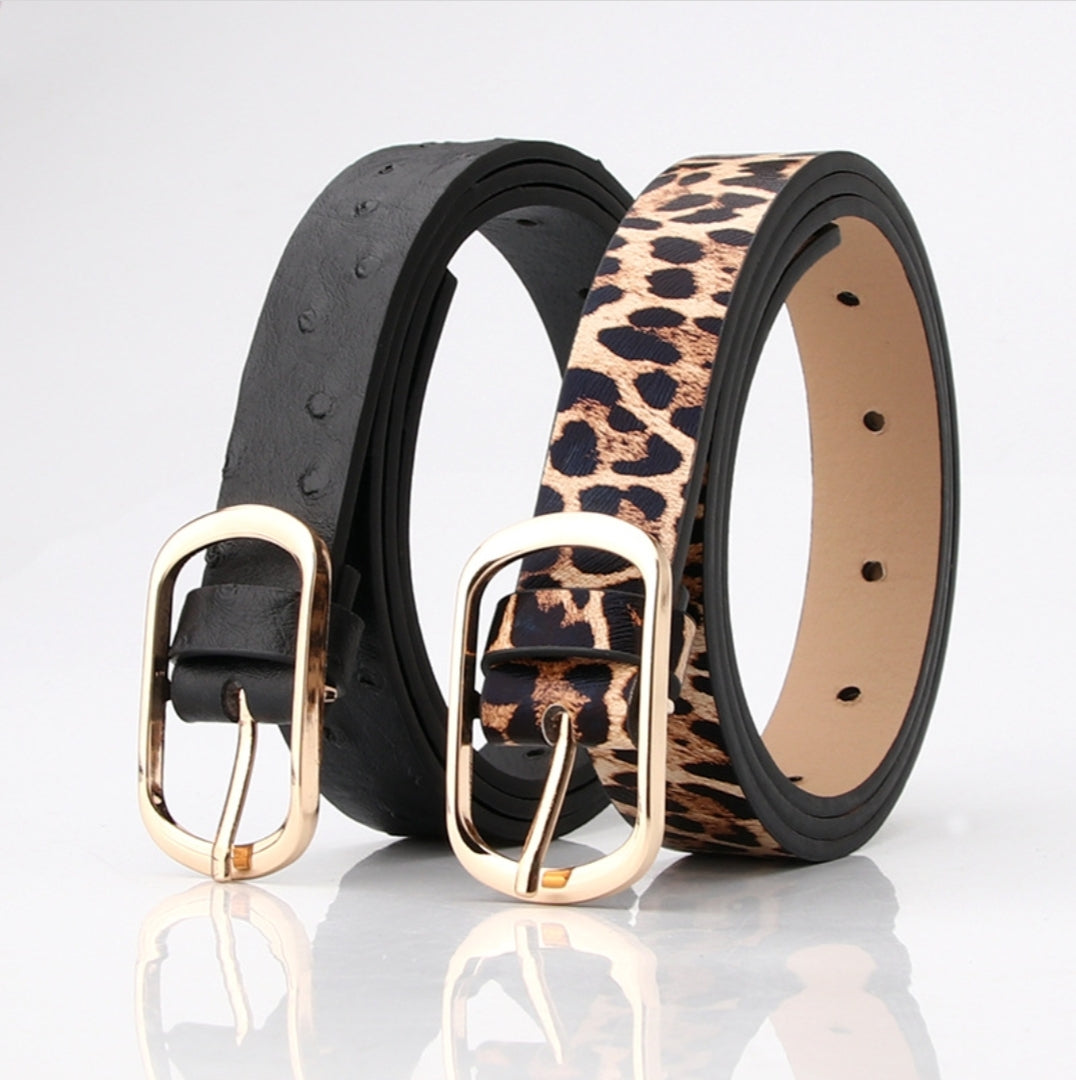 Leopard Belt