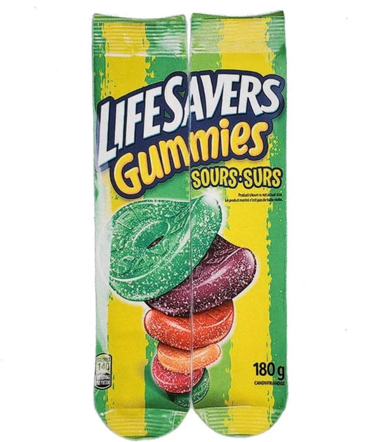 Sour Gummies Socks