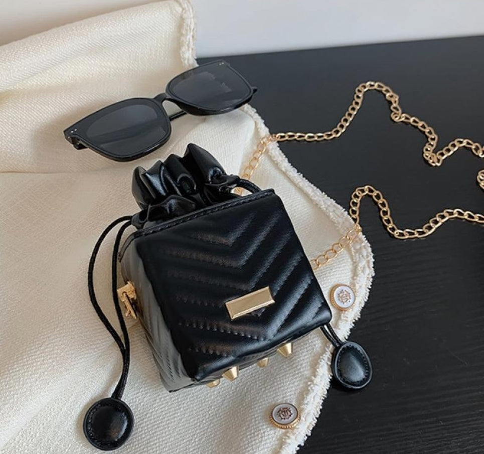 Mini Crossbody Bucket Bag